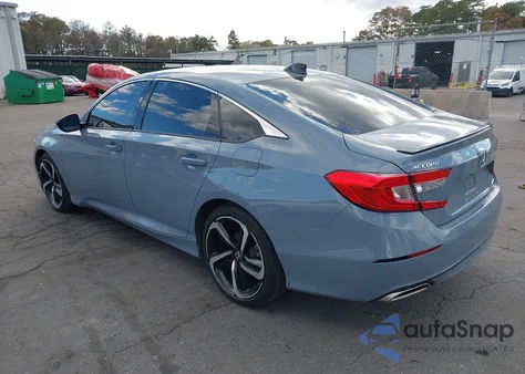 2022 Honda Accord Sport 2.0T из США, поврежденный, VIN 1HGCV2F34NA023490